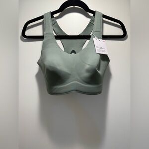 Lululemon Seamless Olive Green Sports Bra